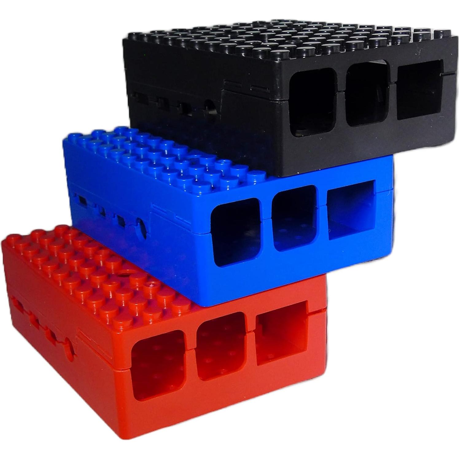 Caja Enclosure Raspberry Pi 4B Multicomp PRO Negra