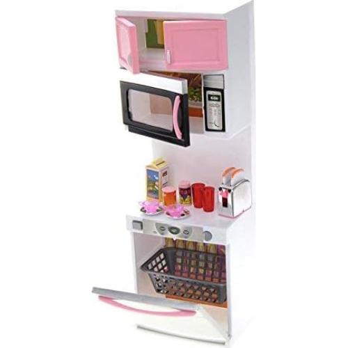 Juego de Cocina PowerTRC Rosa con Luz y Sonido 1.65 kg