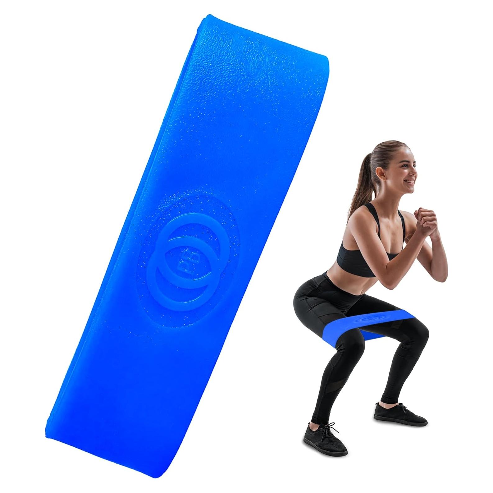 Banda de Resistencia Profesional Banda Platino Azul Media