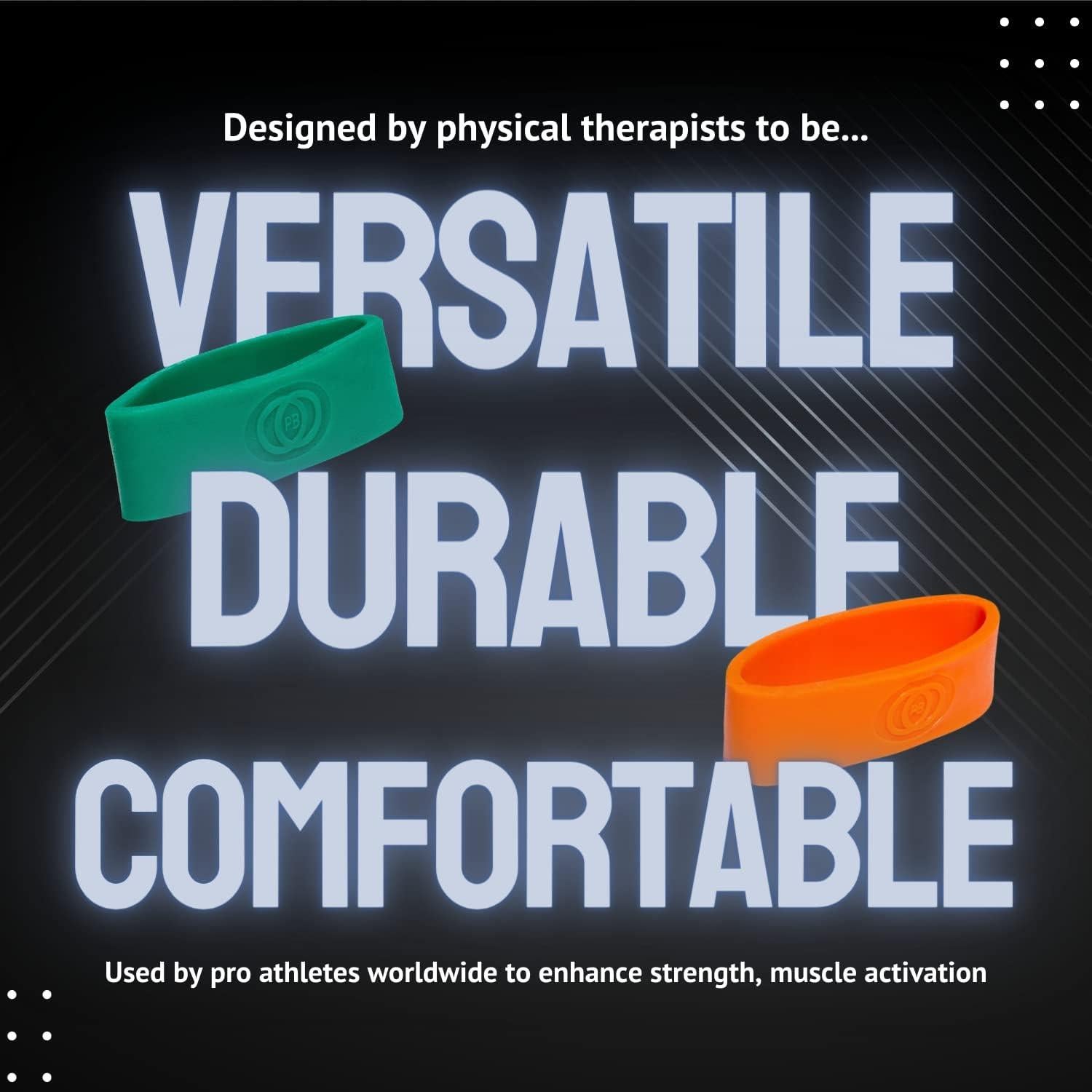 Banda de Resistencia Profesional Banda Platino Azul Media