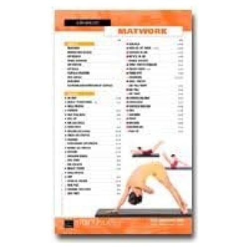 Cartel de Pared STOTT PILATES Arc Barrel 36 Ejercicios