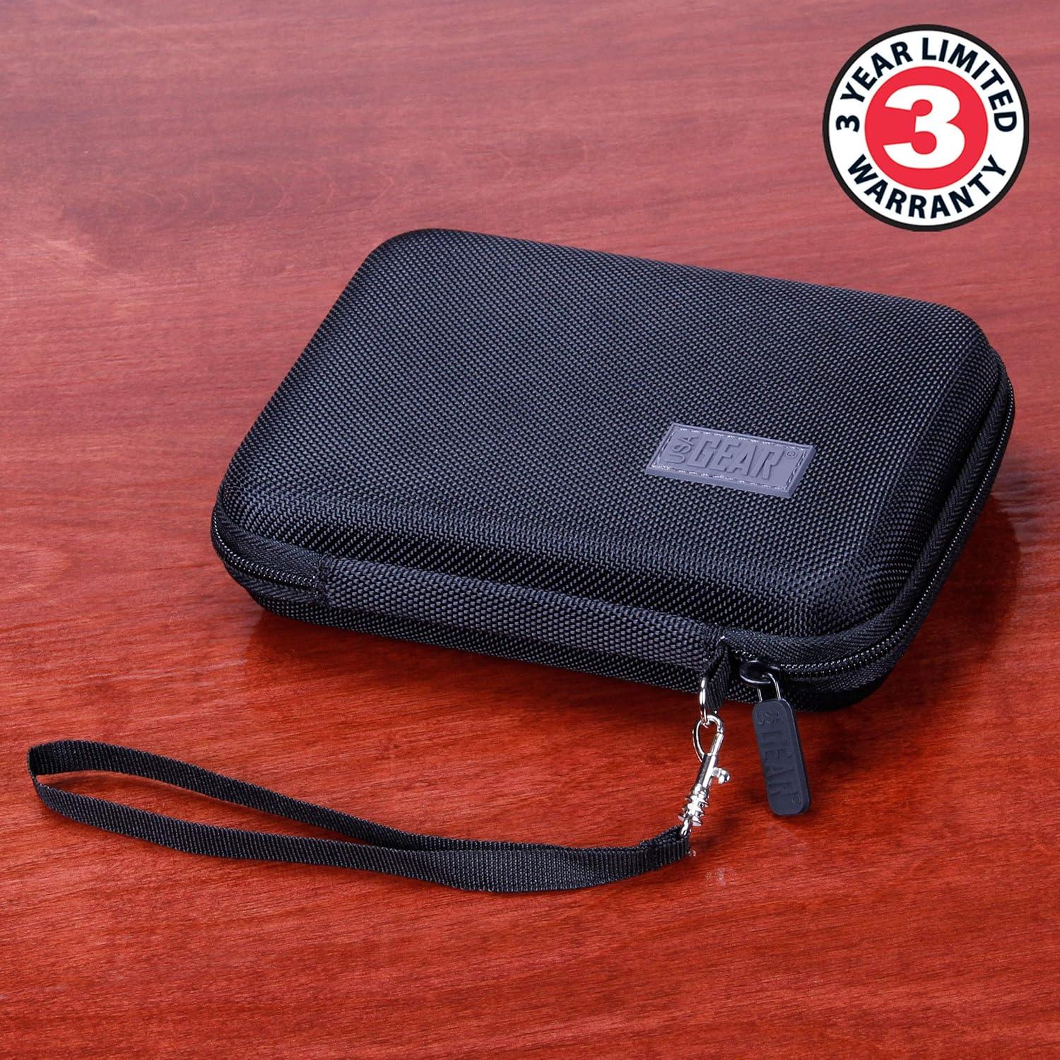 Funda de Viaje USA Gear para Raspberry Pi 3 y 4 - Negra