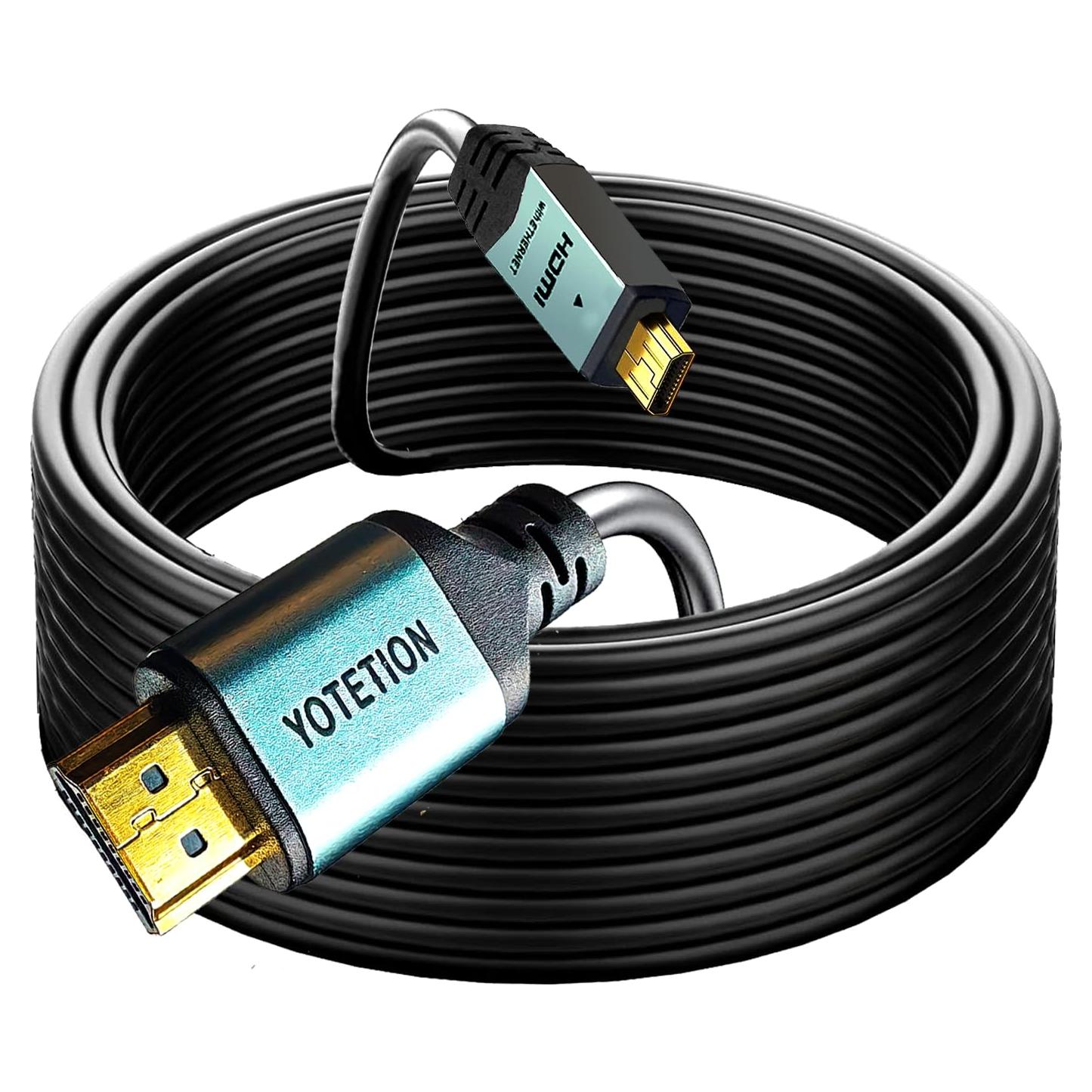 Cable Micro HDMI a HDMI 5m Lianjie 4K 60Hz Alta Velocidad