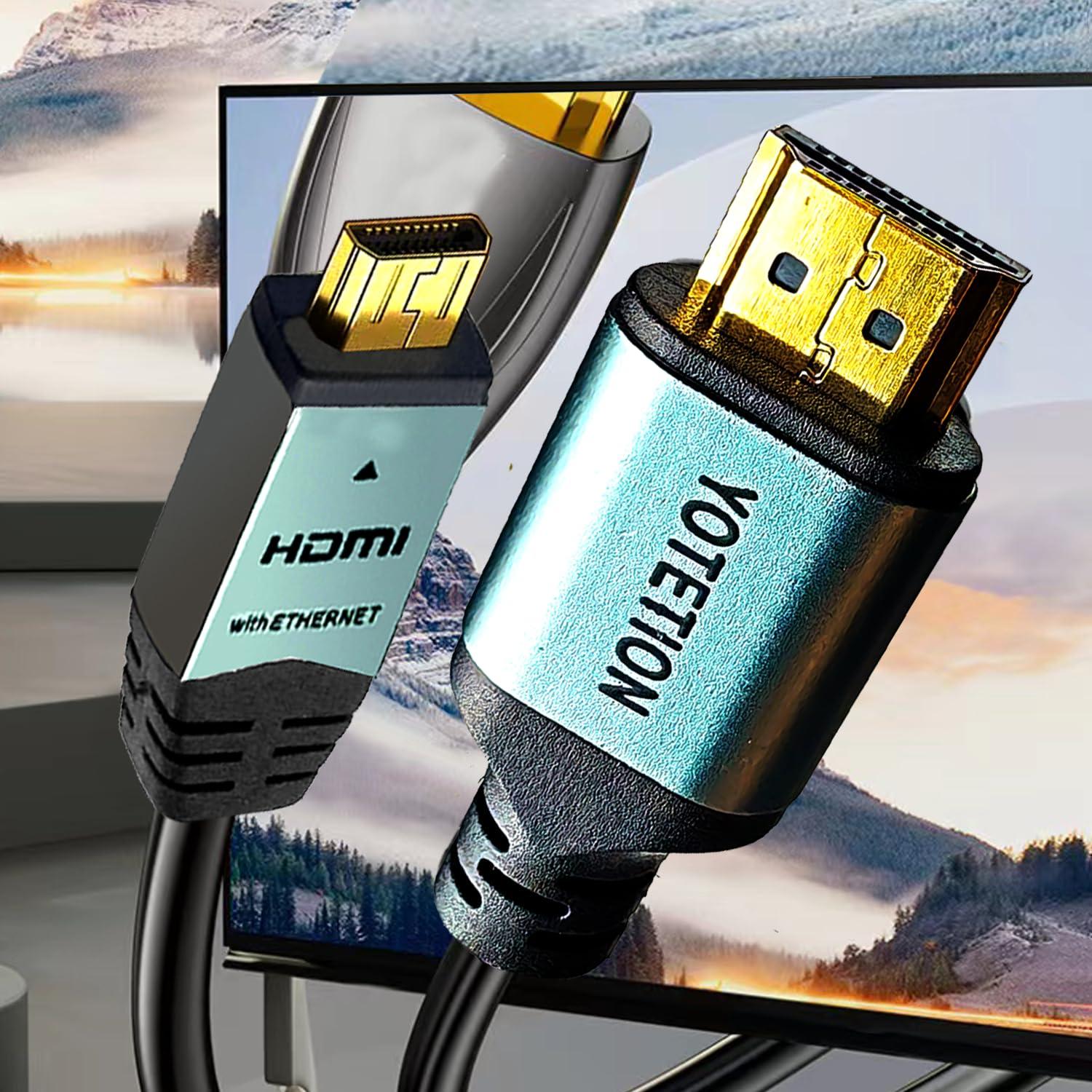 Cable Micro HDMI a HDMI 5m Lianjie 4K 60Hz Alta Velocidad