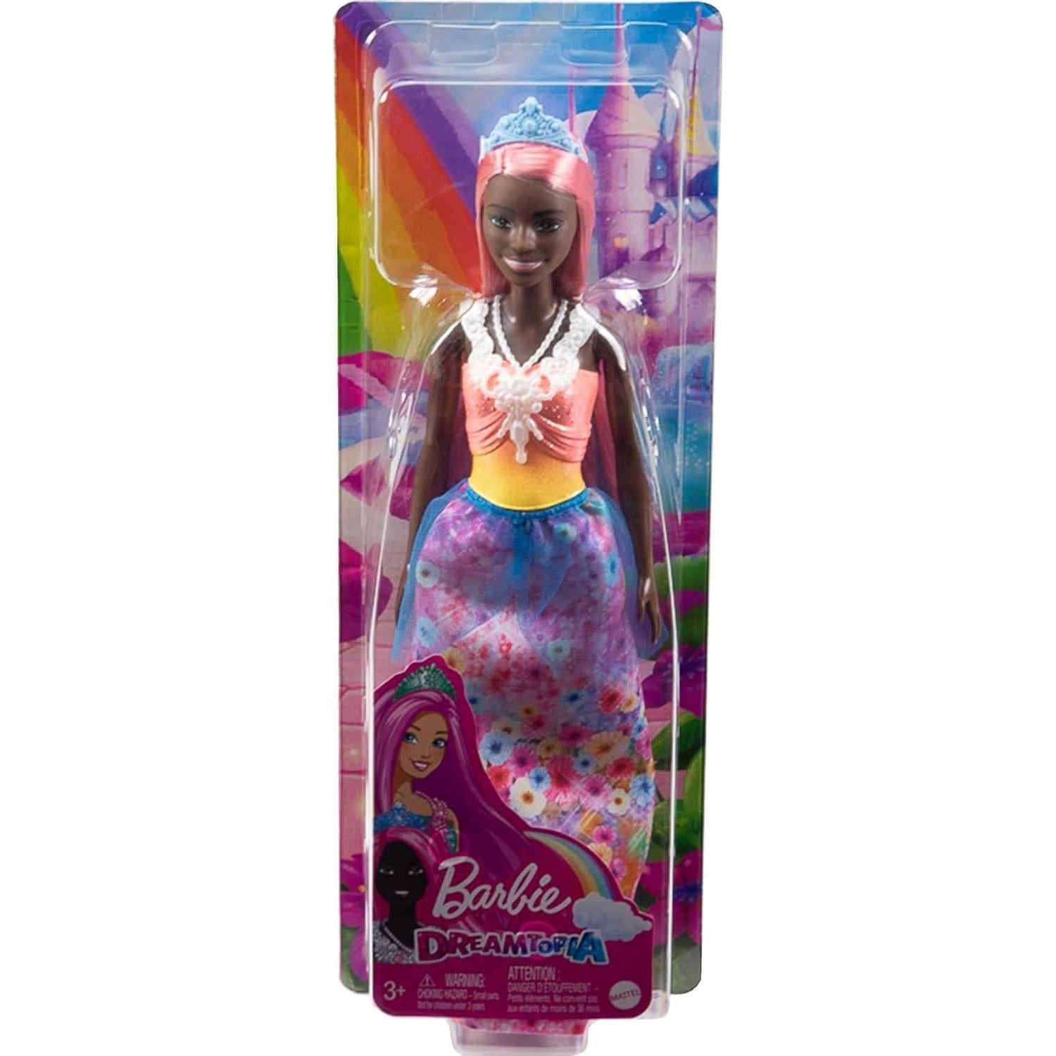 Muñeca Barbie Dreamtopia con Cabello Rosa y Cuerpo Brillante