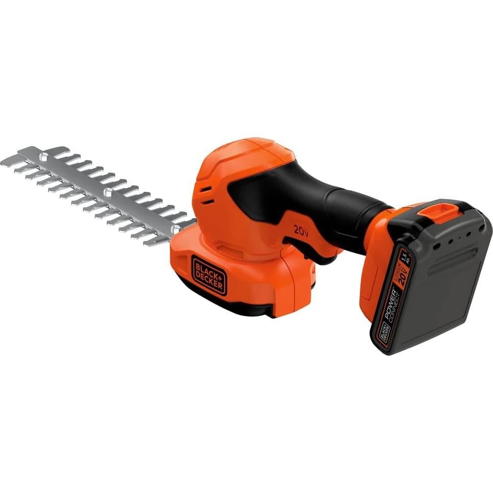 Cortadora de Setos Inalámbrica BLACK+DECKER 20V MAX BCSS820C1