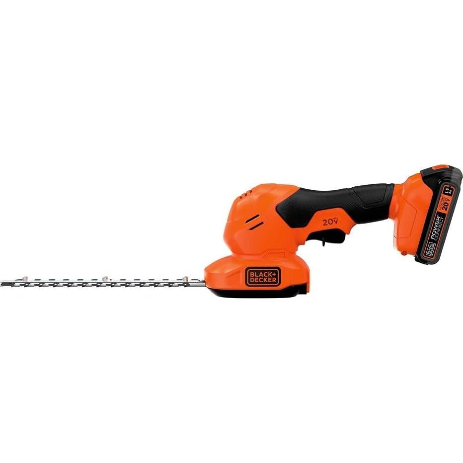 Cortadora de Setos Inalámbrica BLACK+DECKER 20V MAX BCSS820C1