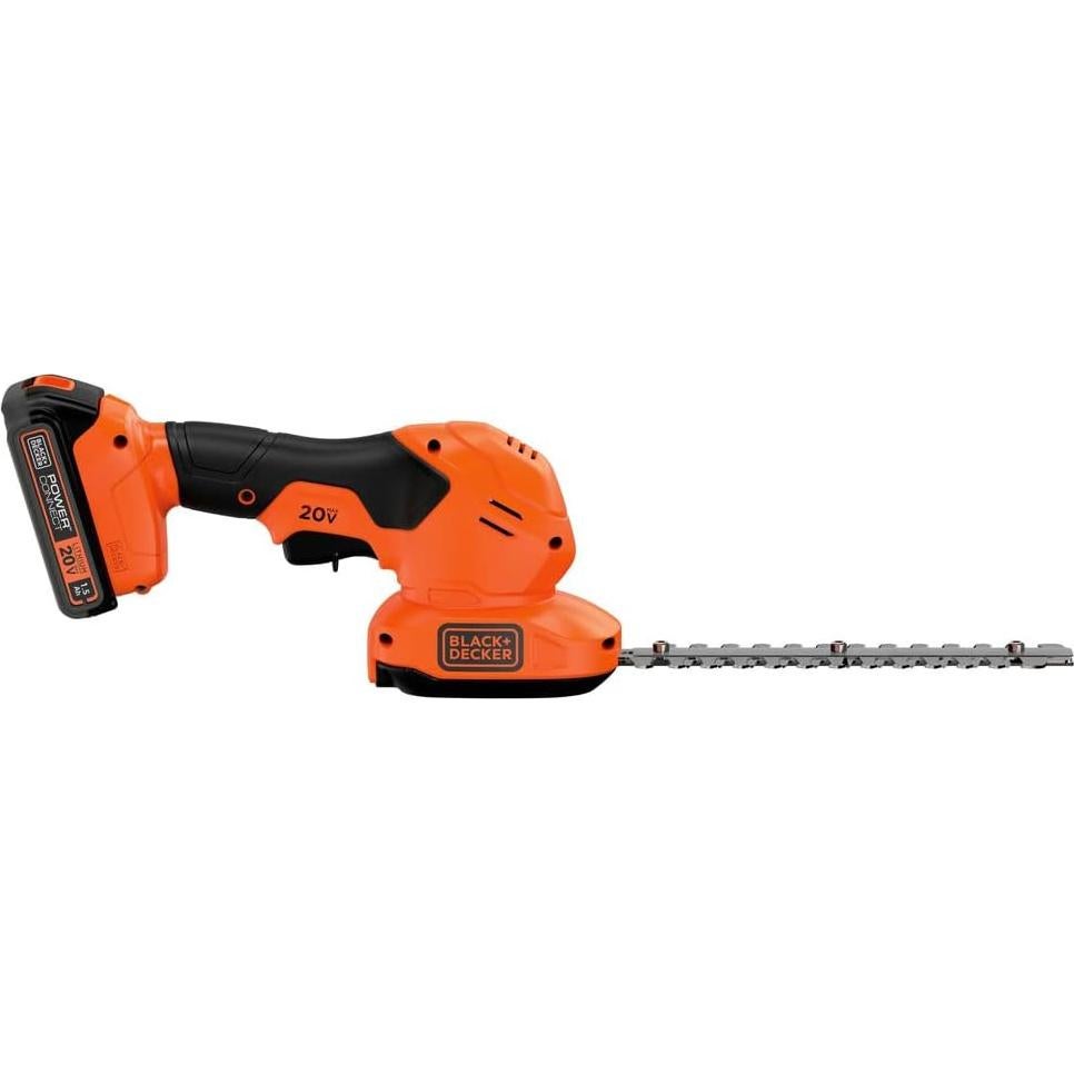 Cortadora de Setos Inalámbrica BLACK+DECKER 20V MAX BCSS820C1