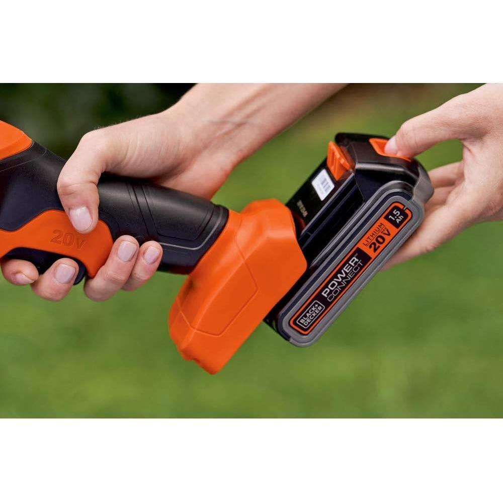 Cortadora de Setos Inalámbrica BLACK+DECKER 20V MAX BCSS820C1