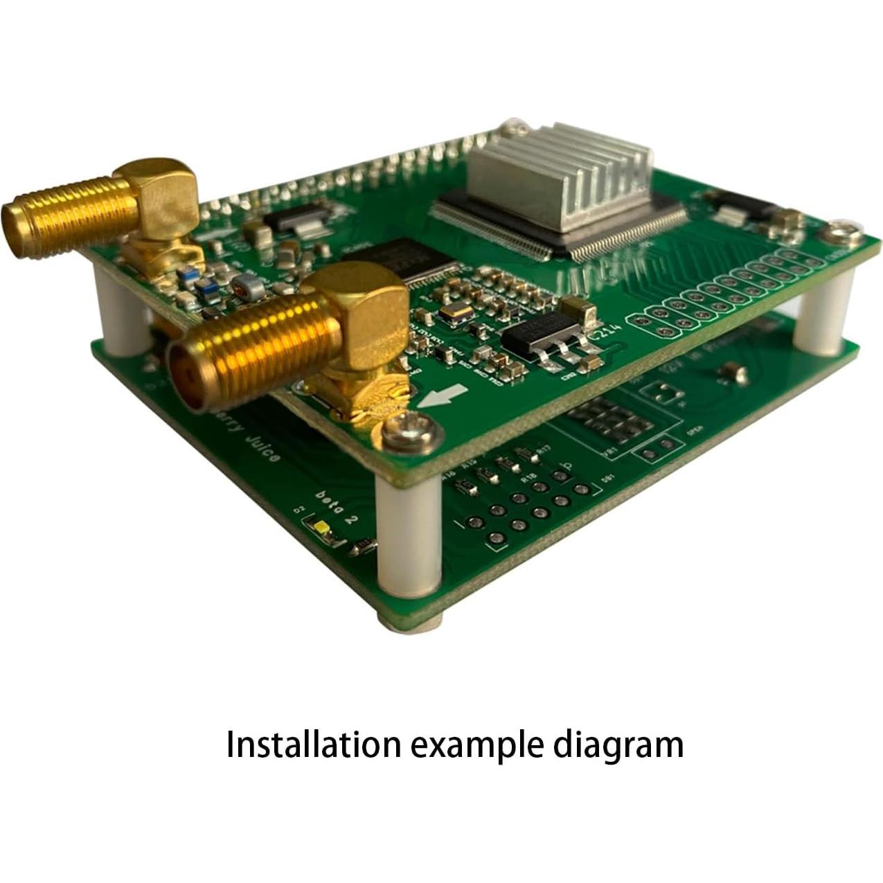 Placa Adaptadora USB Radioberry Juice GOOZEEZOO RPI-4