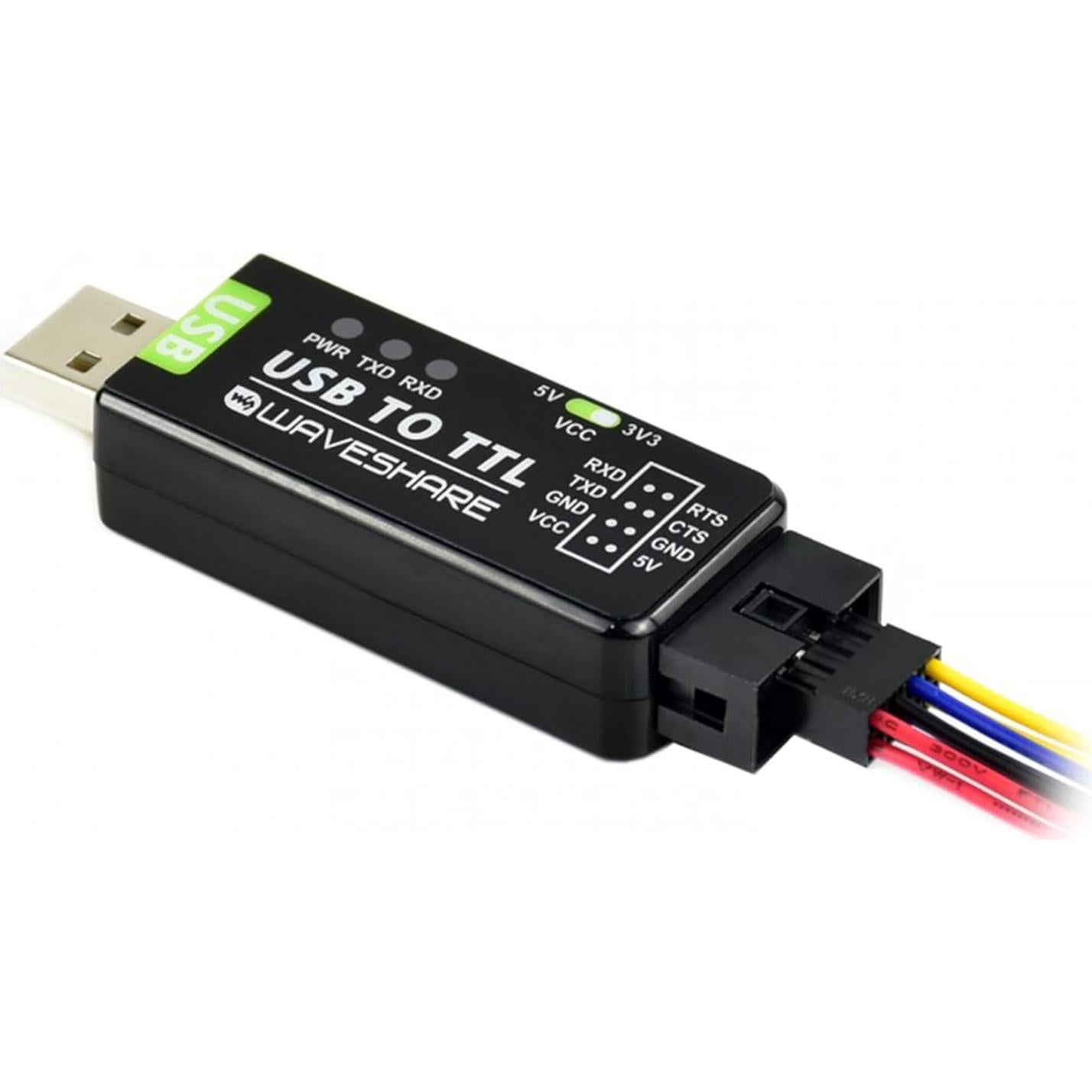 Convertidor USB a TTL Industrial UeeKKoo FT232RNL 18g