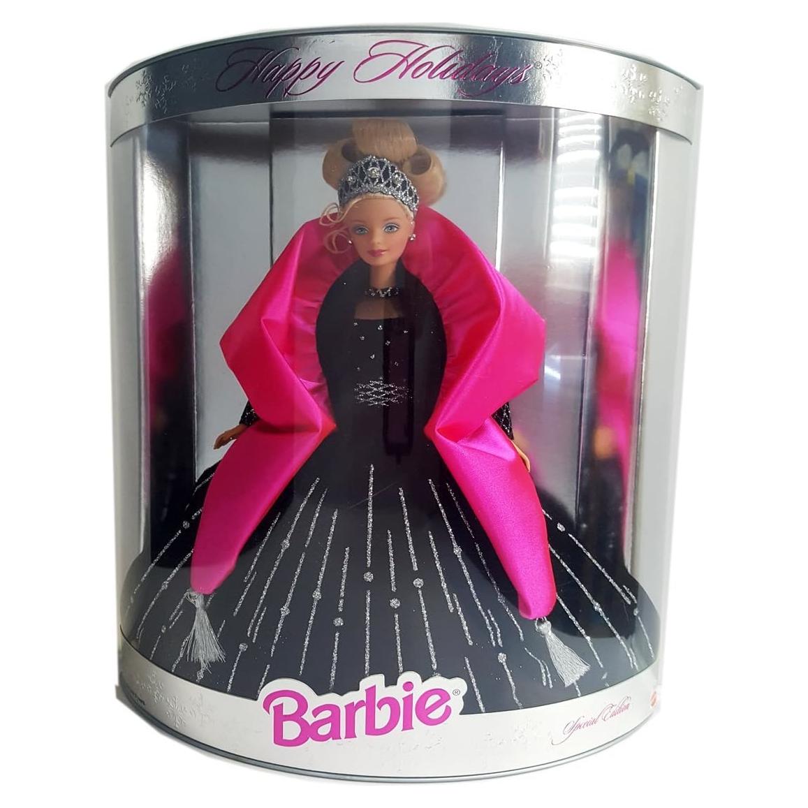 Muñeca Barbie Felices Fiestas Edición Especial 1998 29.2 cm