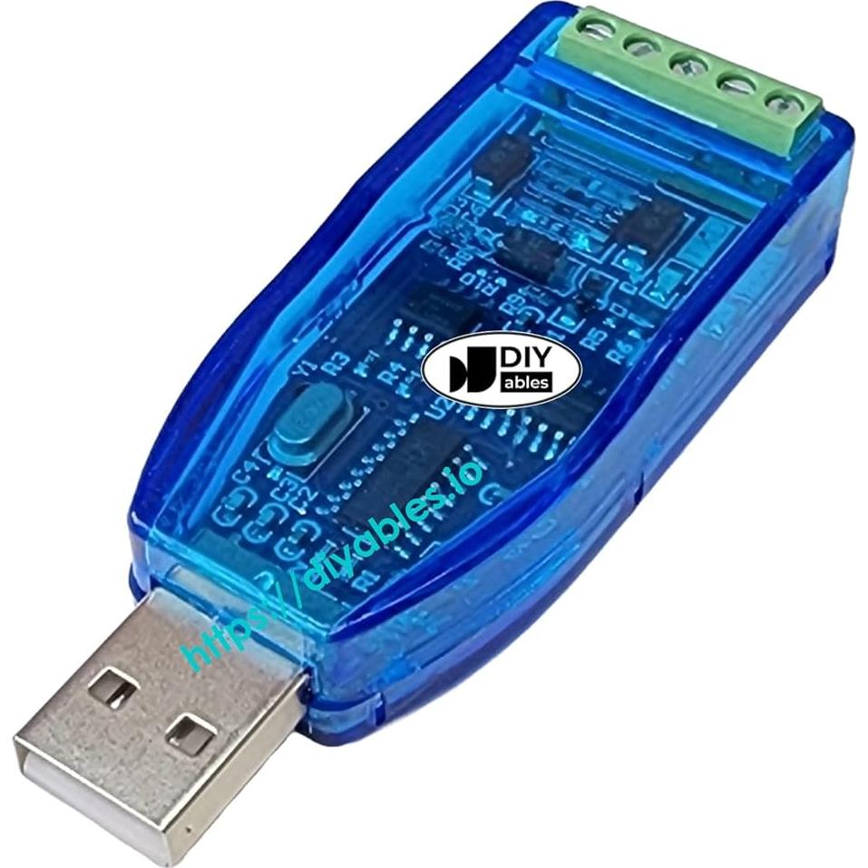 Adaptador USB a RS485 CH340 - Comunicación Serial Estable