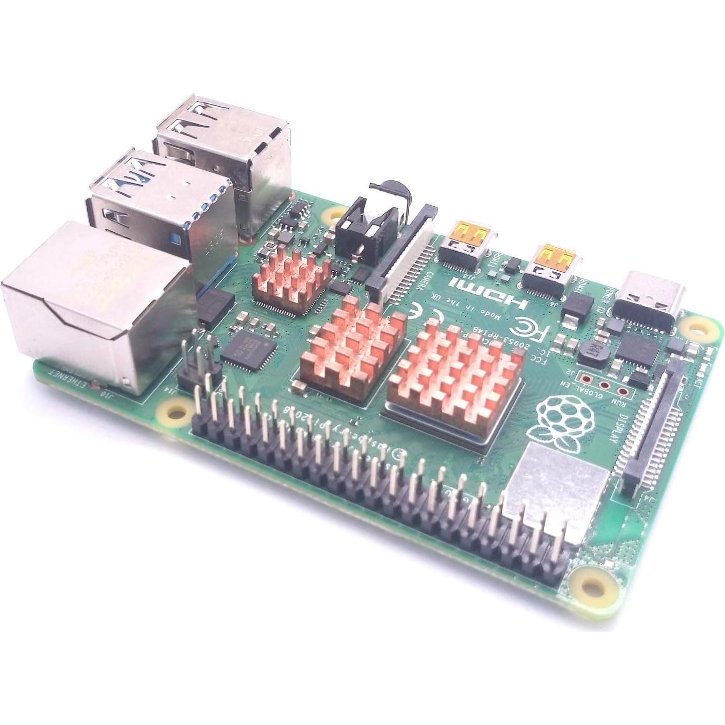 Kit de Ventilador y Disipadores de Calor Easycargo para Raspberry Pi 4 y 5
