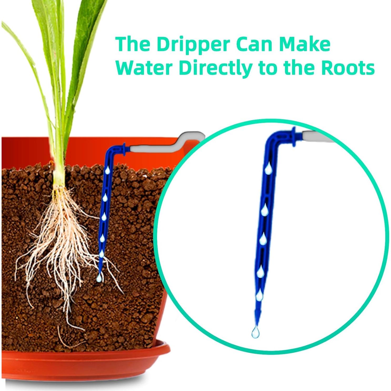 Sistema de Riego por Goteo Solar OHYEAHSPIN 20-30 Macetas