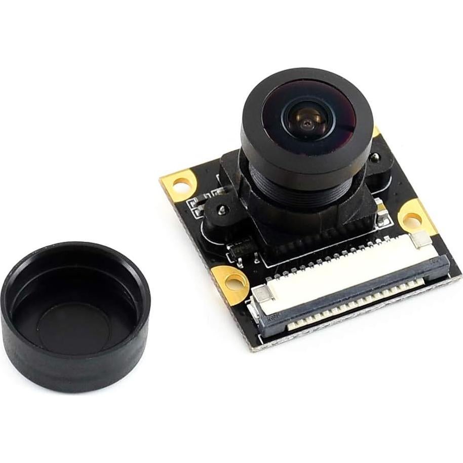 Cámara IMX219-160 Waveshare 8MP 160° FOV para Raspberry Pi 5