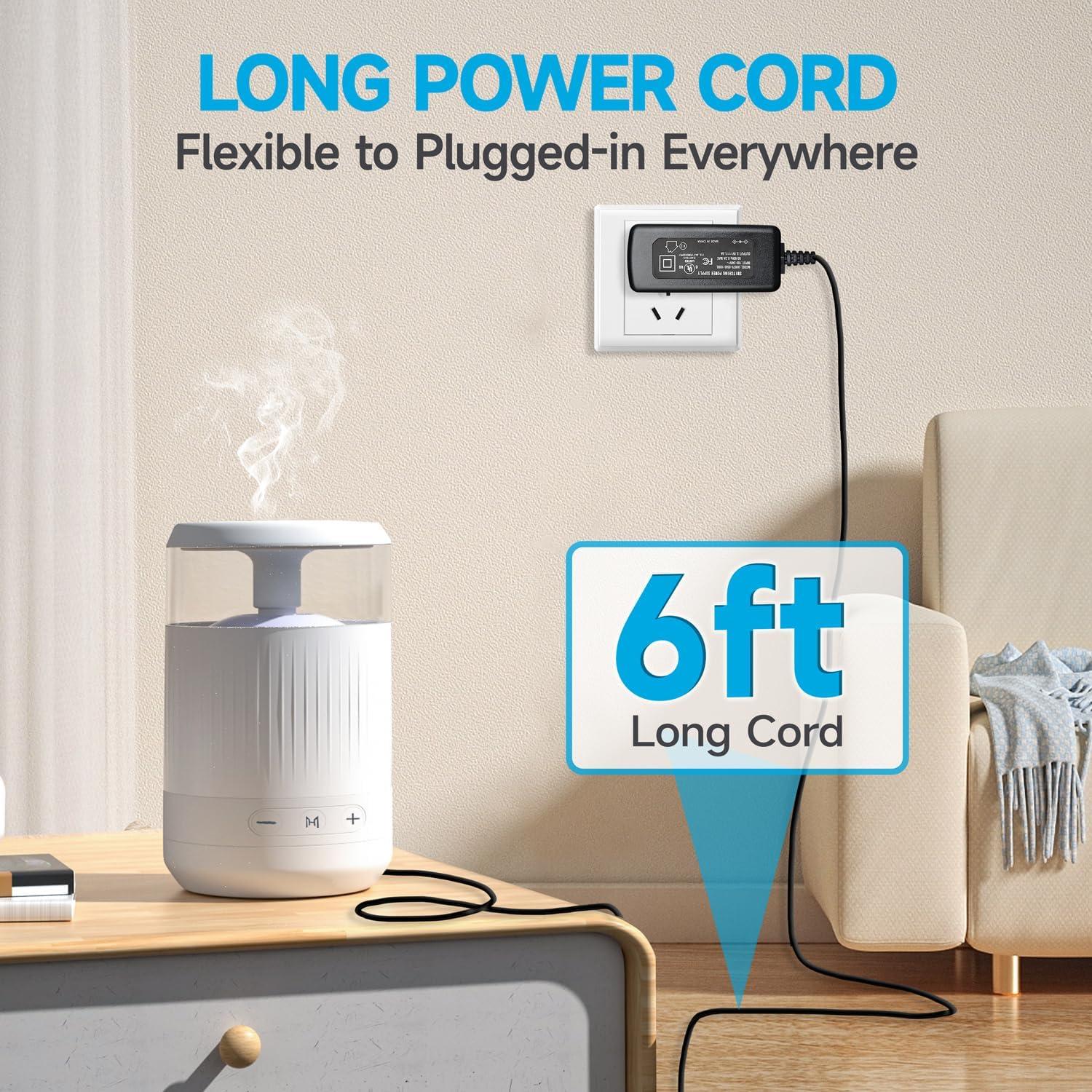 Adaptador de Alimentación Anlink 5V 1A 5W con Cable 1.8m