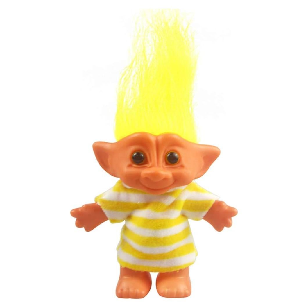 Muñecas Troll Vintage Yintlilocn 19 cm Coloridas para Colección