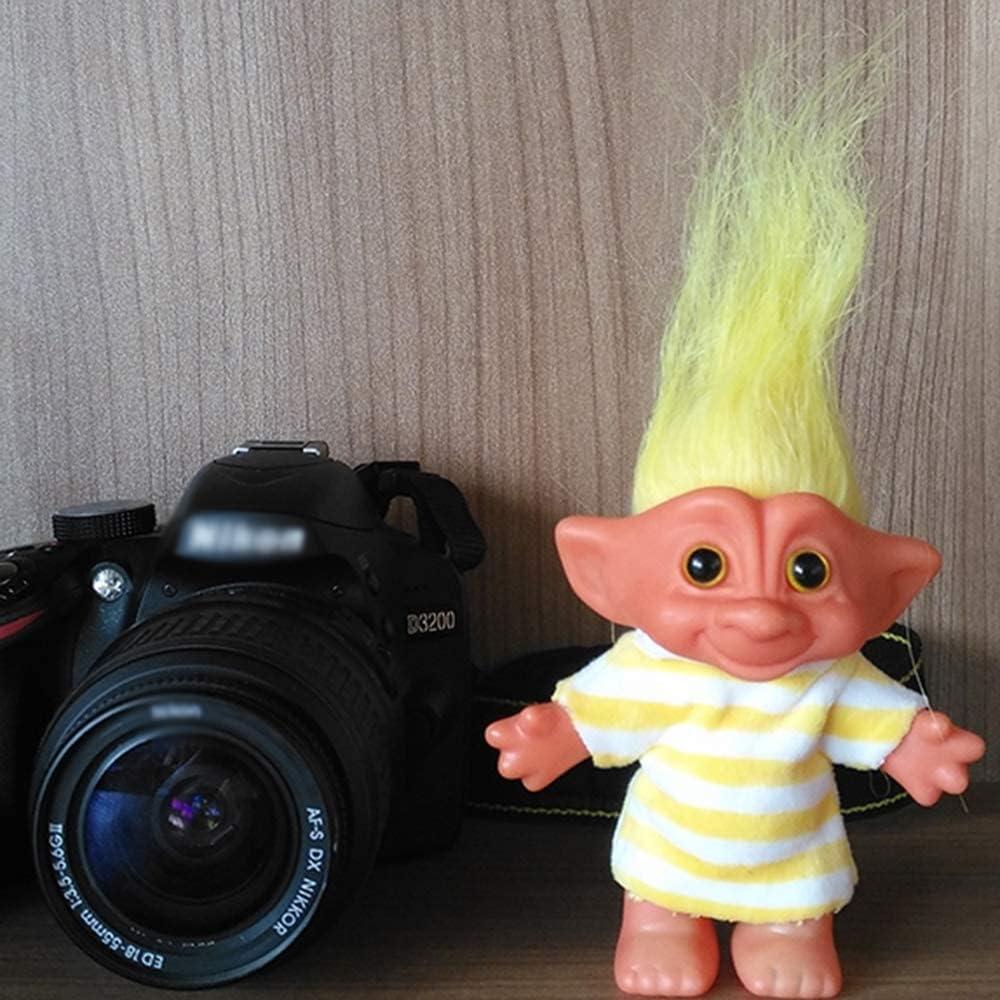 Muñecas Troll Vintage Yintlilocn 19 cm Coloridas para Colección