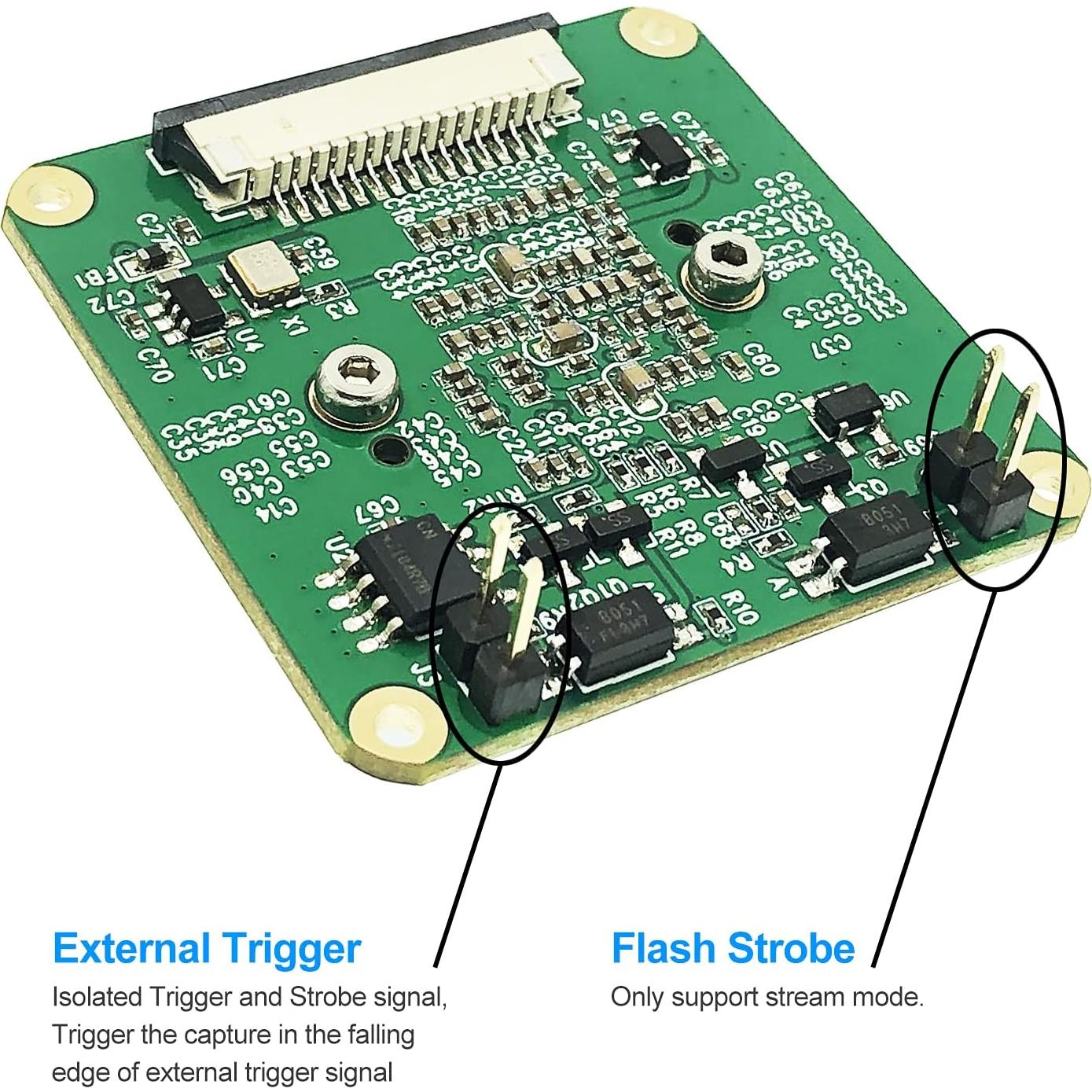 Módulo de Cámara Innomaker GS IMX296 1.58MP para Raspberry Pi