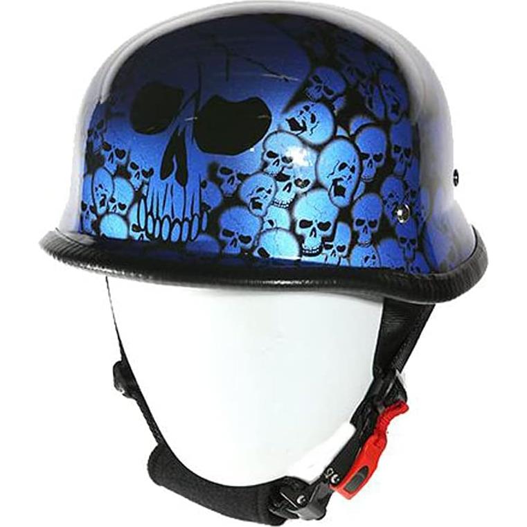 Gorra Beisbol RiderVibe 5402 Calavera Cementerio Azul