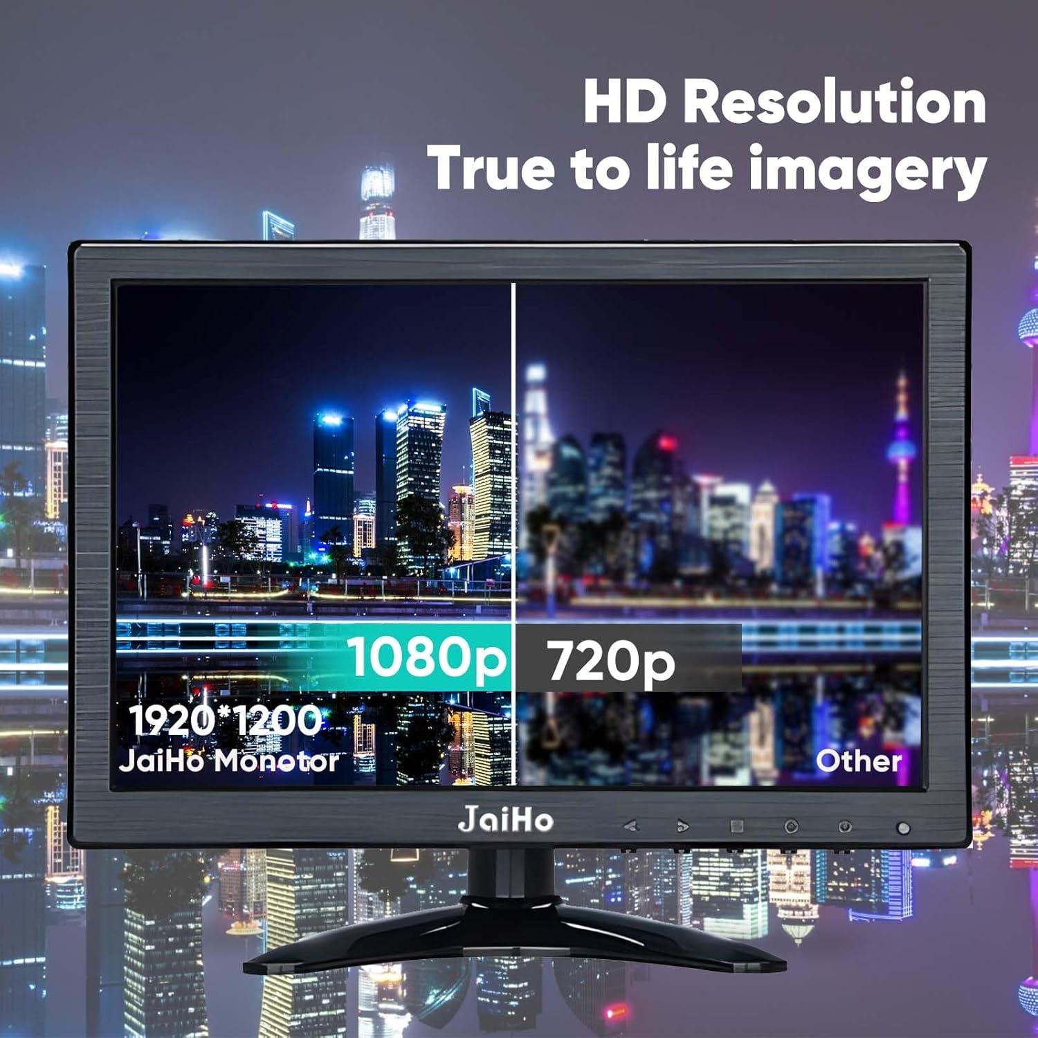 Monitor JaiHo IPS 10.1" HD 1920x1200 Portátil con Altavoz