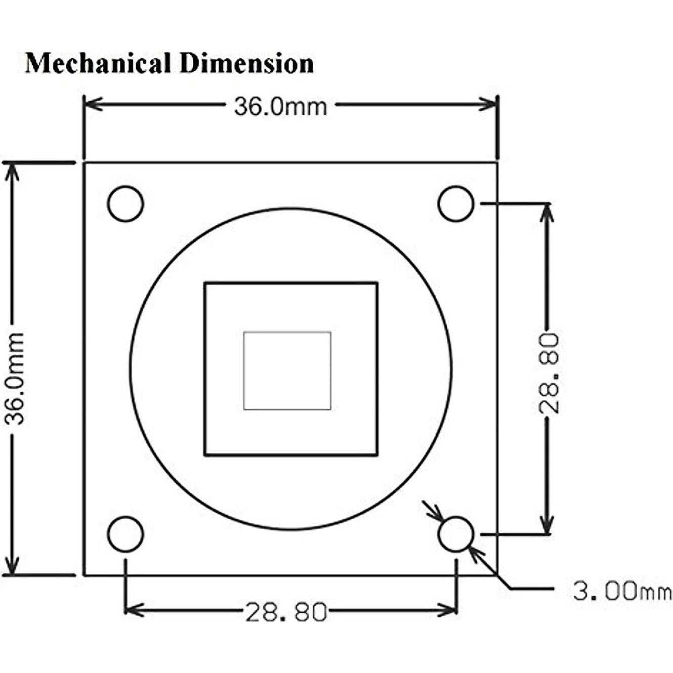 Módulo de Cámara Arducam CS Mount para Raspberry Pi 5, 5MP
