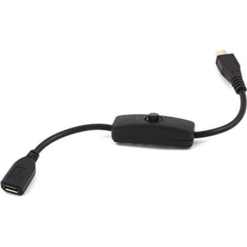 Cable Interruptor MicroUSB Hembra a Macho LoveRPi para Raspberry Pi