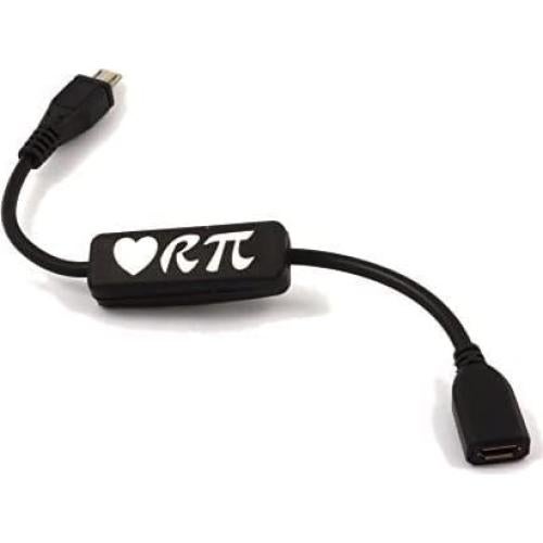 Cable Interruptor MicroUSB Hembra a Macho LoveRPi para Raspberry Pi