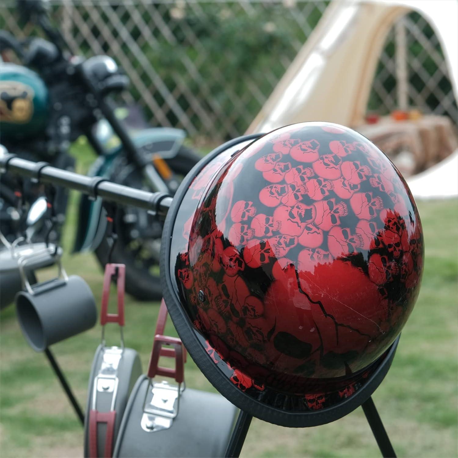 Gorra Beisbol RiderVibe 5402 Calavera Cementerio Azul