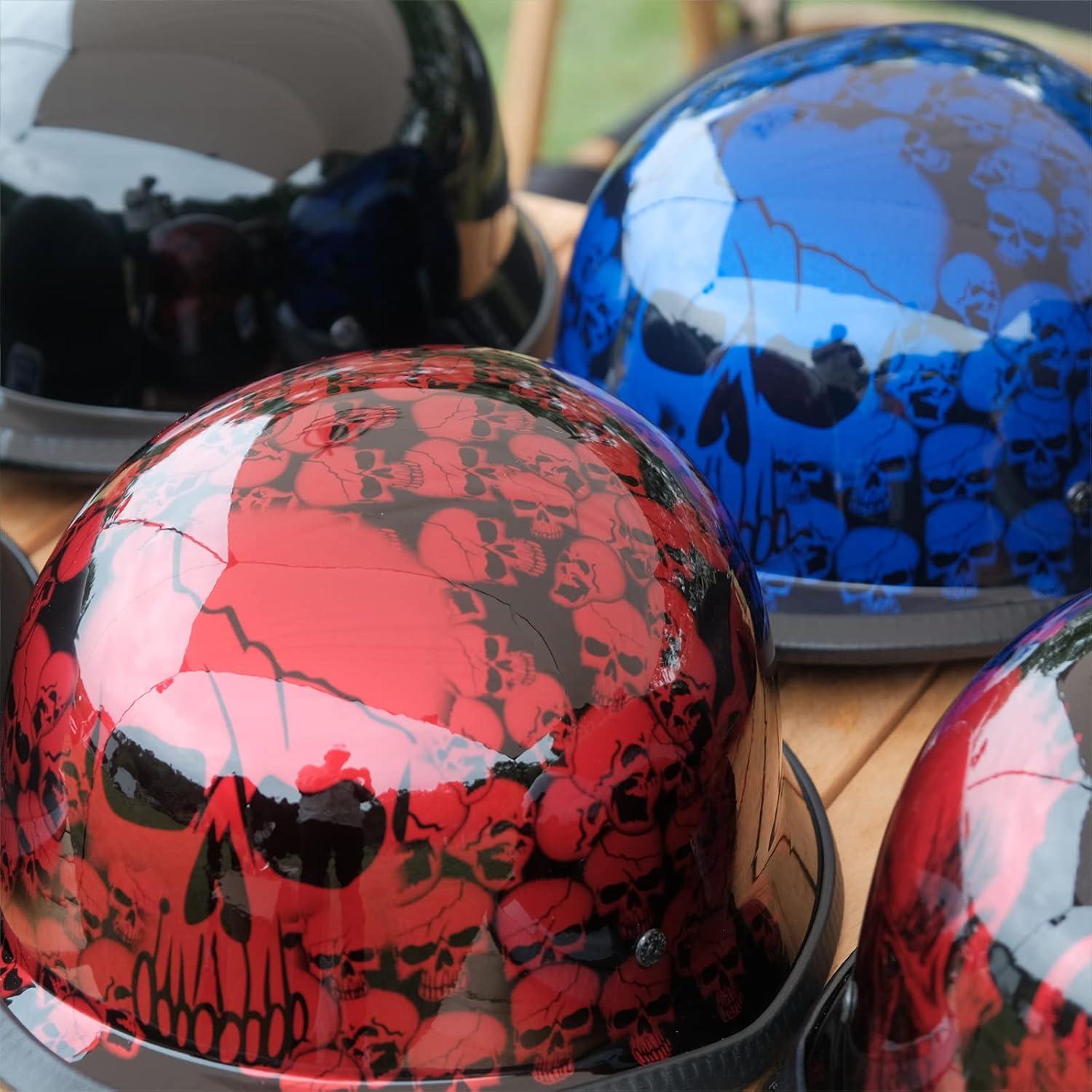 Gorra Beisbol RiderVibe 5402 Calavera Cementerio Azul