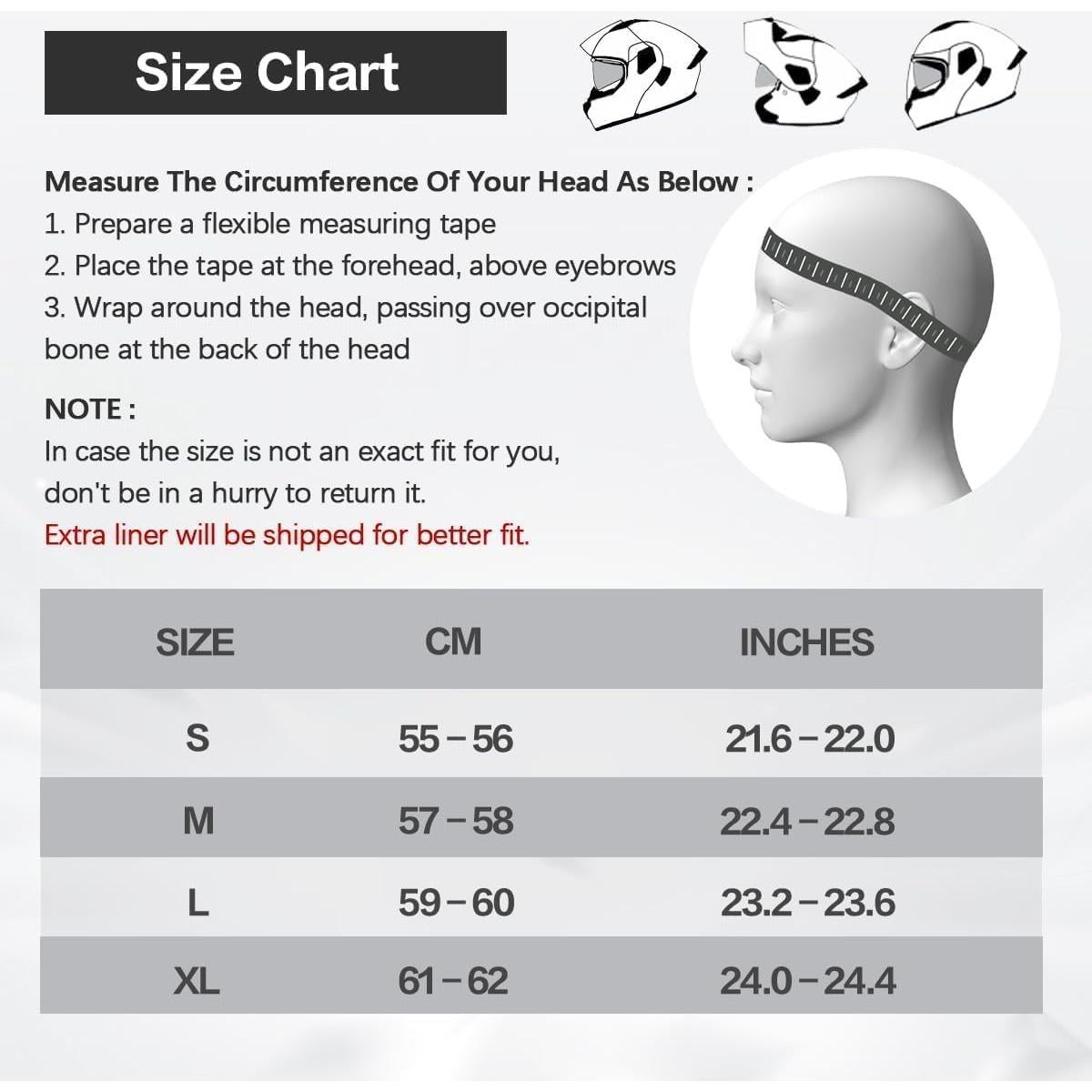 Modular Motorcycle Helmet Gloss Black Full Face Flip Up Dual Visor Sunshield DOT Approved ATV Street Racing Dirt Bike Snowmobile Moped Cruiser, Small