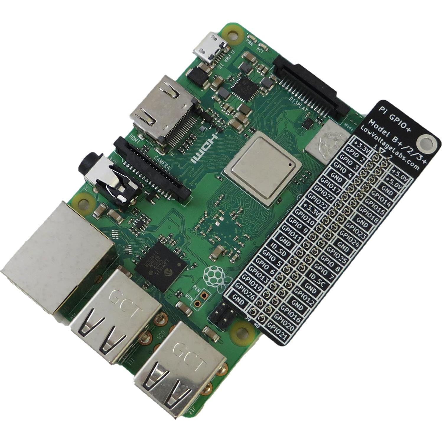 Placa de referencia GPIO Raspberry Pi - Paquete de 2