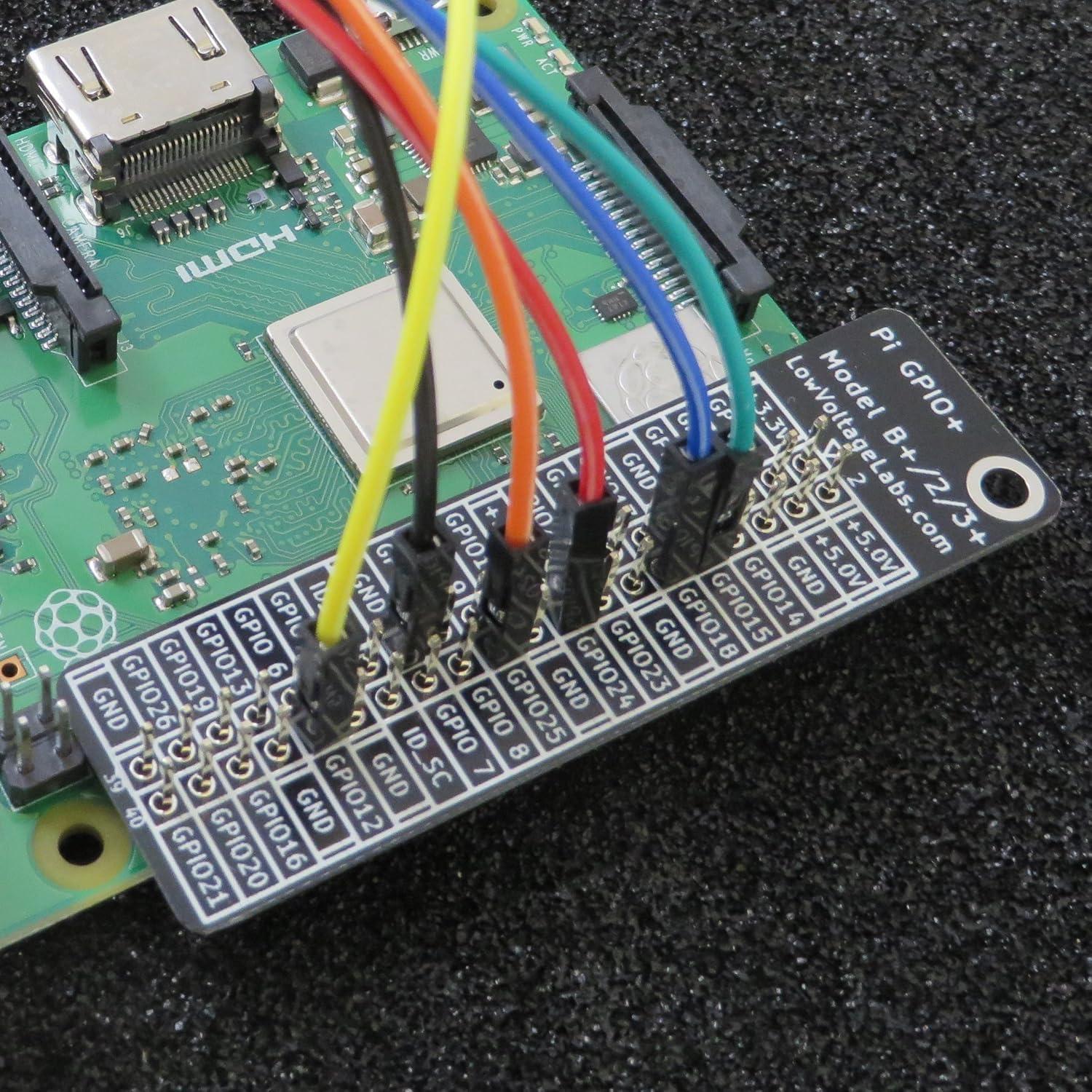 Placa de referencia GPIO Raspberry Pi - Paquete de 2