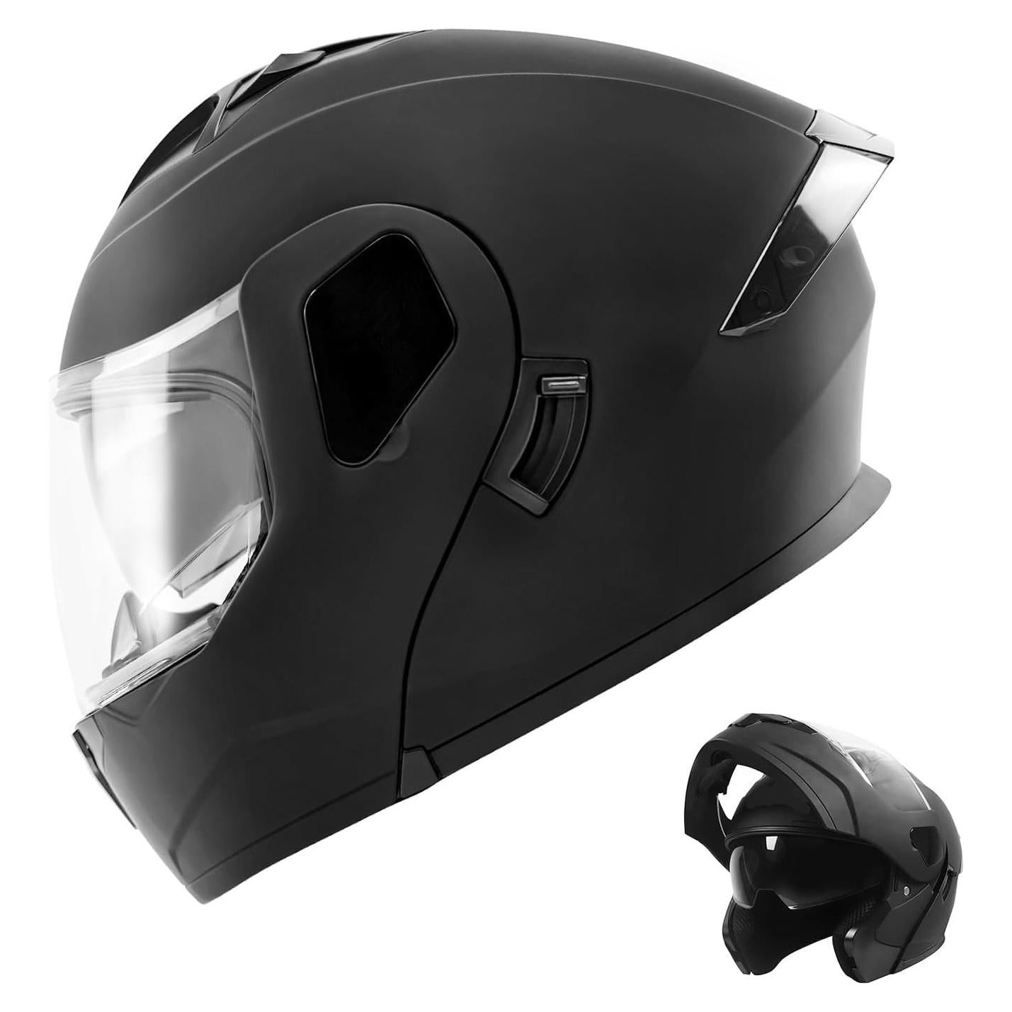 Casco Modular TTMiku CHJMK001 Doble Visor Unisex Adulto