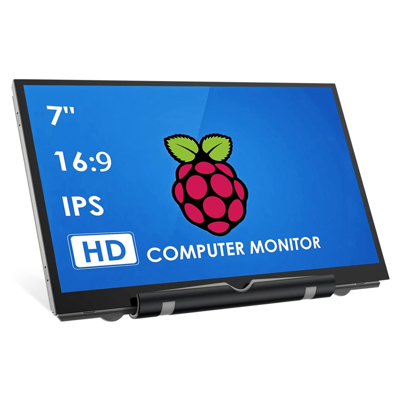 Monitor Portátil HDMI 7" HMTECH para Raspberry Pi 4/3/2/1