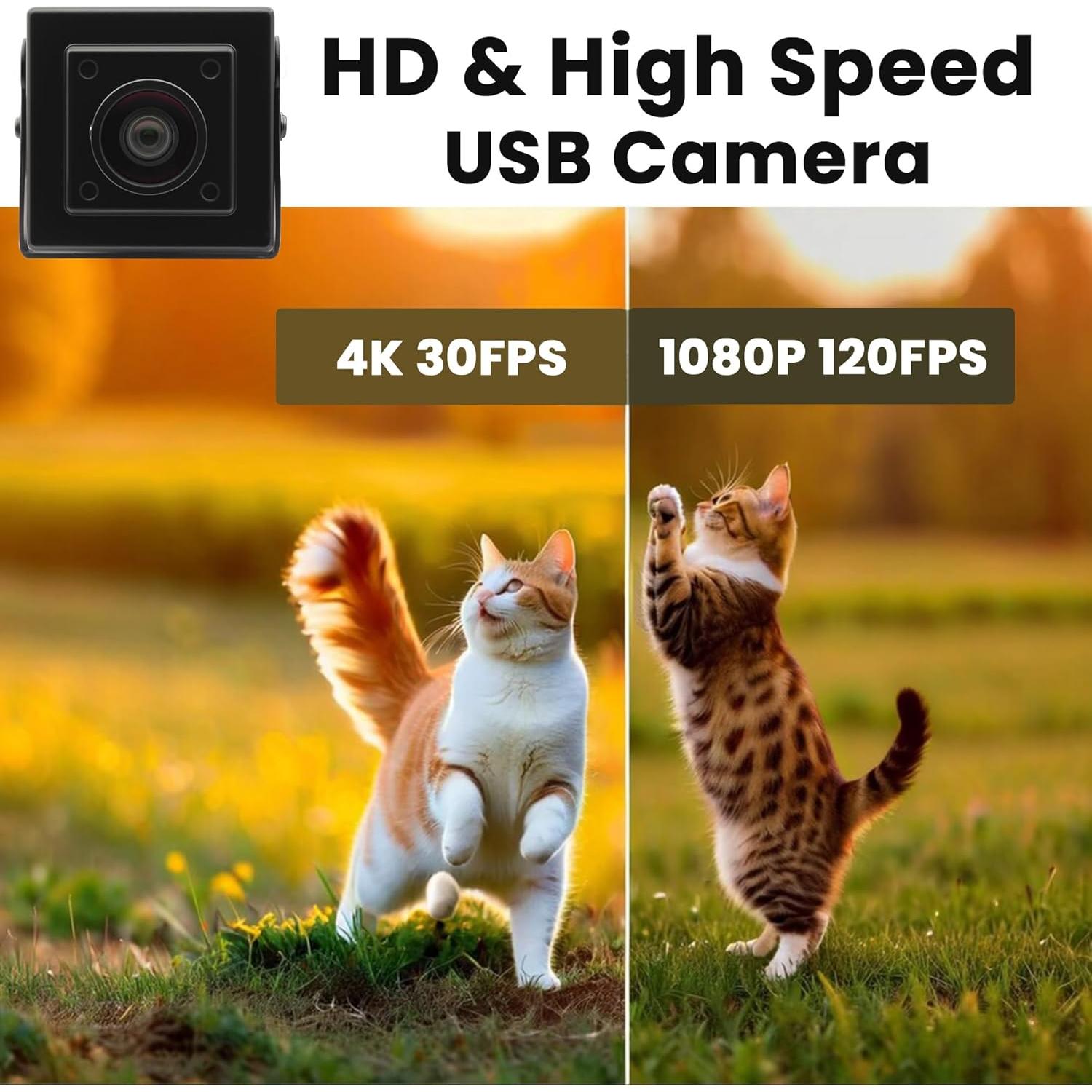 Cámara USB SVPRO 12MP 1080P 120fps Gran Angular M12