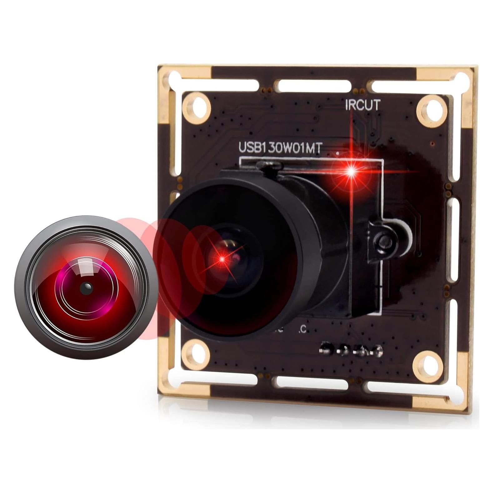 Módulo de Cámara USB Fisheye ELP 1.3MP 960P 0.01Lux