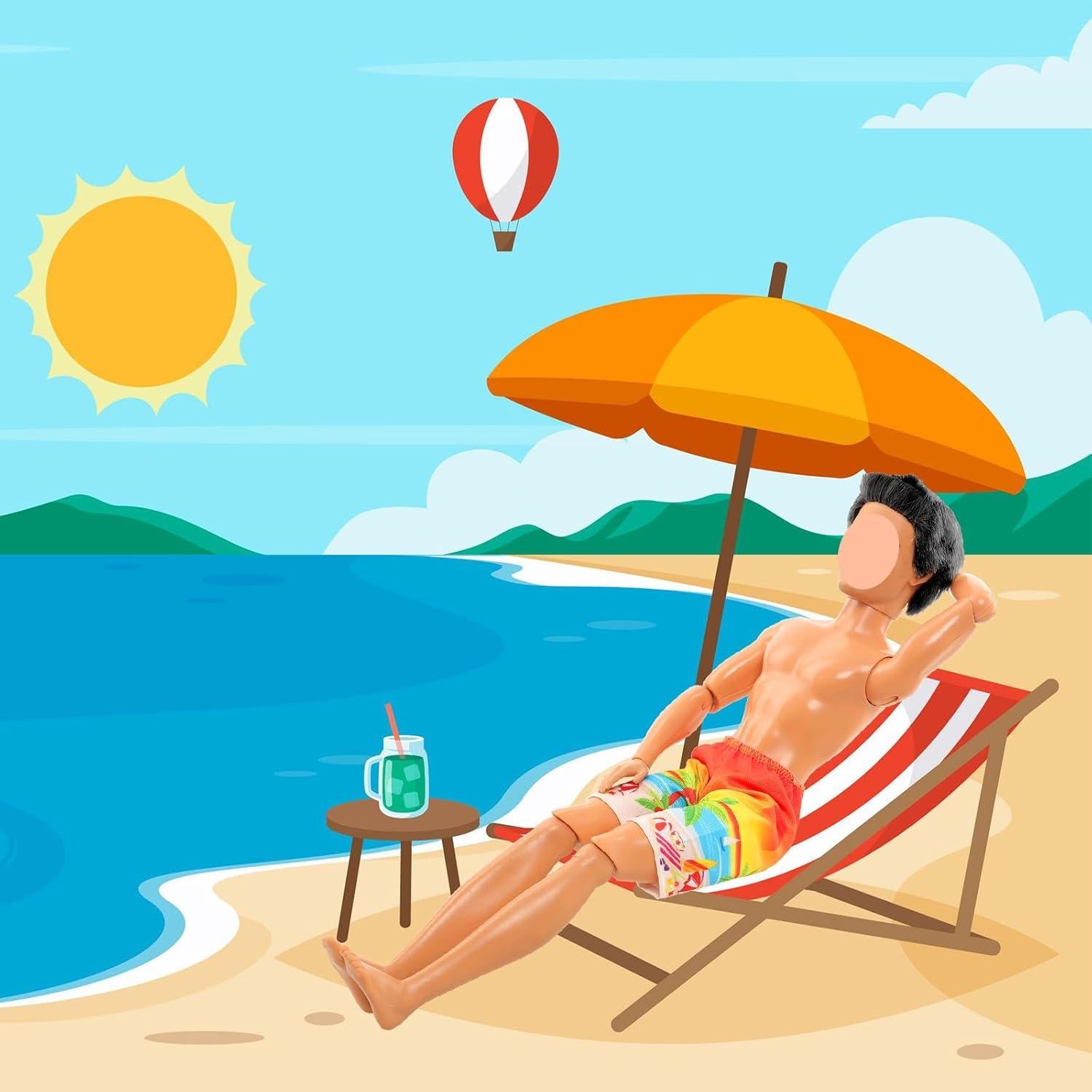 Lote 12 Ropa y Zapatos para Muñecos Niños Miunana 30 cm