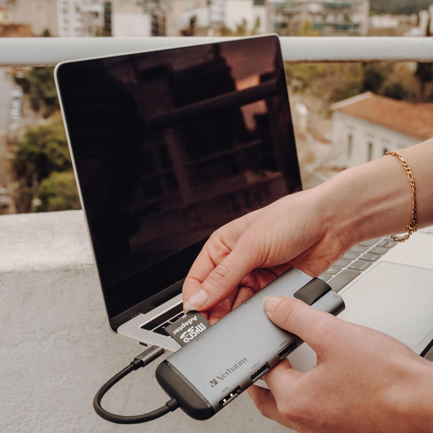 Tarjeta de Memoria Verbatim 64GB Pro microSDXC UHS-I V30