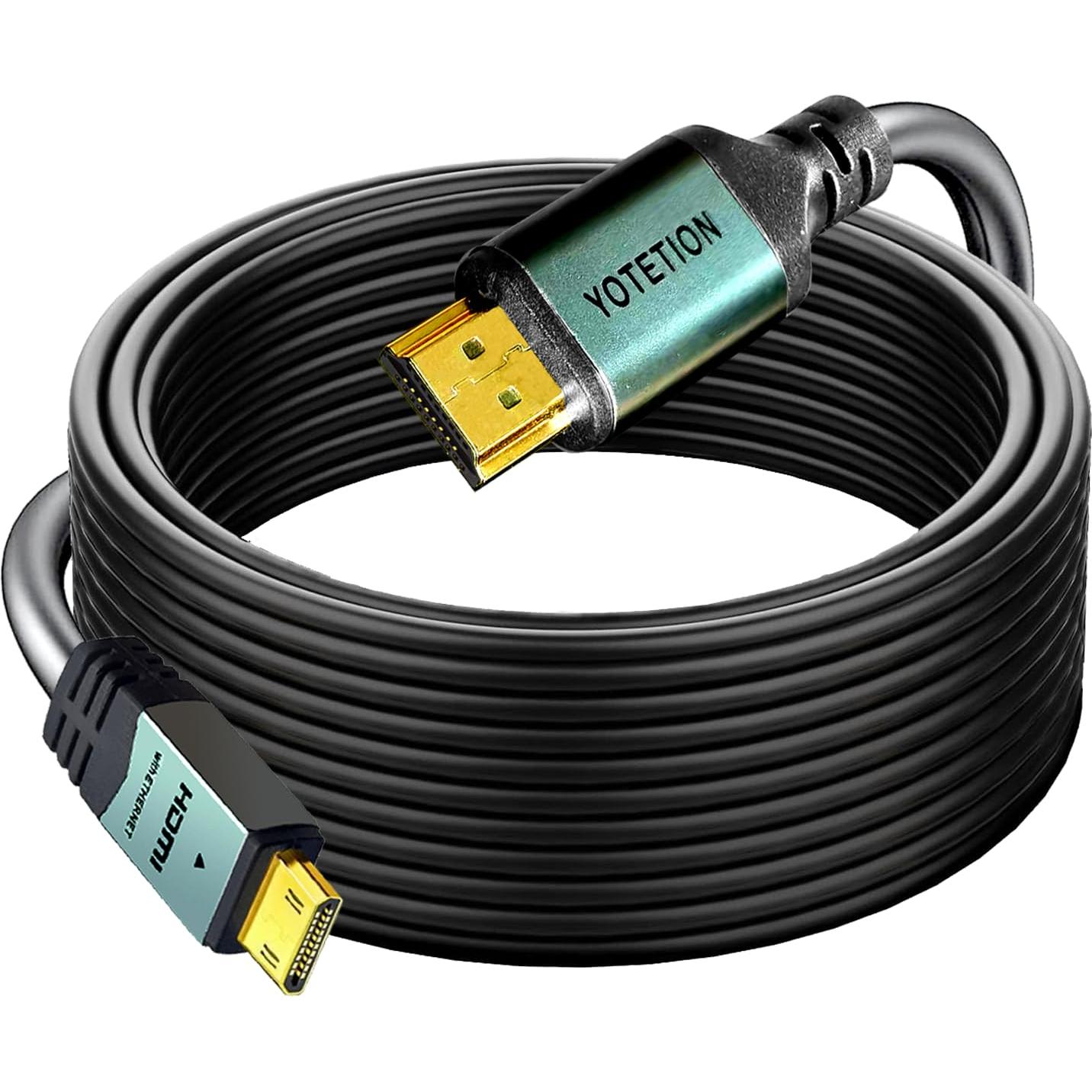 Cable Mini HDMI a HDMI 12.19m 4K 60Hz CableCreation