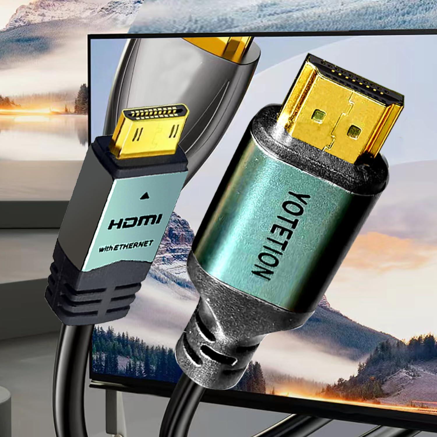Cable Mini HDMI a HDMI 12.19m 4K 60Hz CableCreation