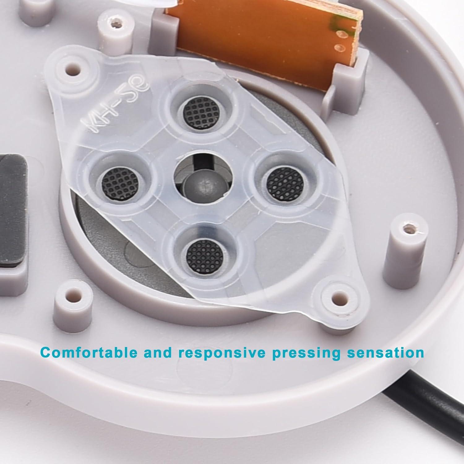 Controladores de Juego con Cable SAFFUN SNES 2 Pack Gris/Púrpura