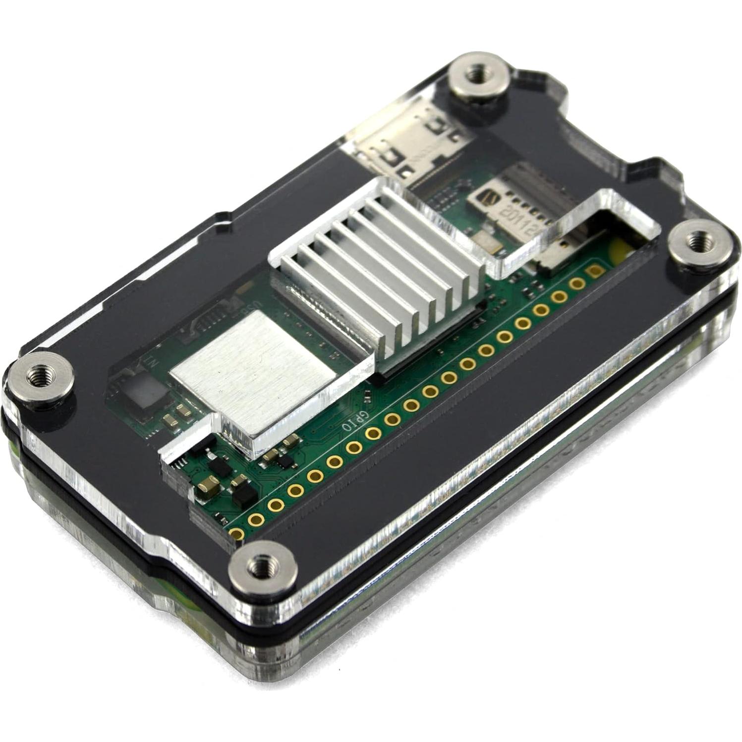 Caja Disipador C4Labs Zebra Zero 2 para Raspberry Pi Zero 2