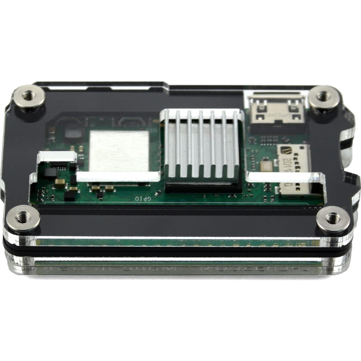 Caja Disipador C4Labs Zebra Zero 2 para Raspberry Pi Zero 2