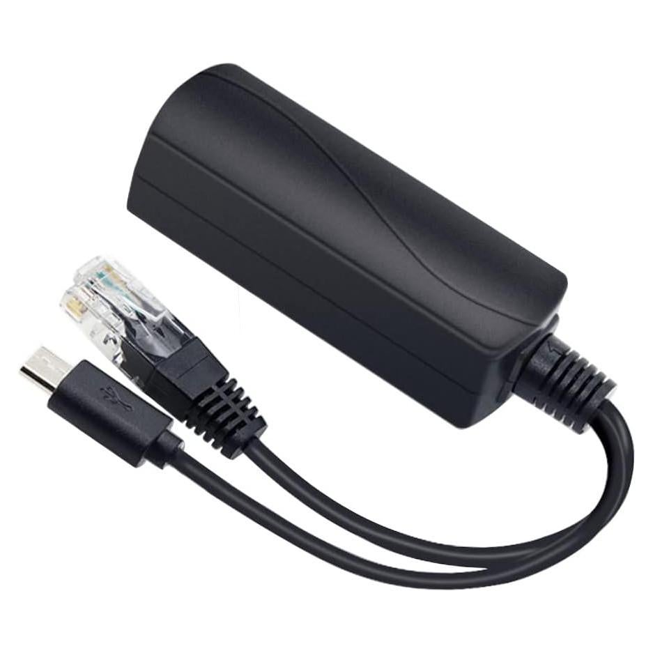 Adaptador PoE JacobsParts 5V 2.4A Micro-USB para Cámaras IP