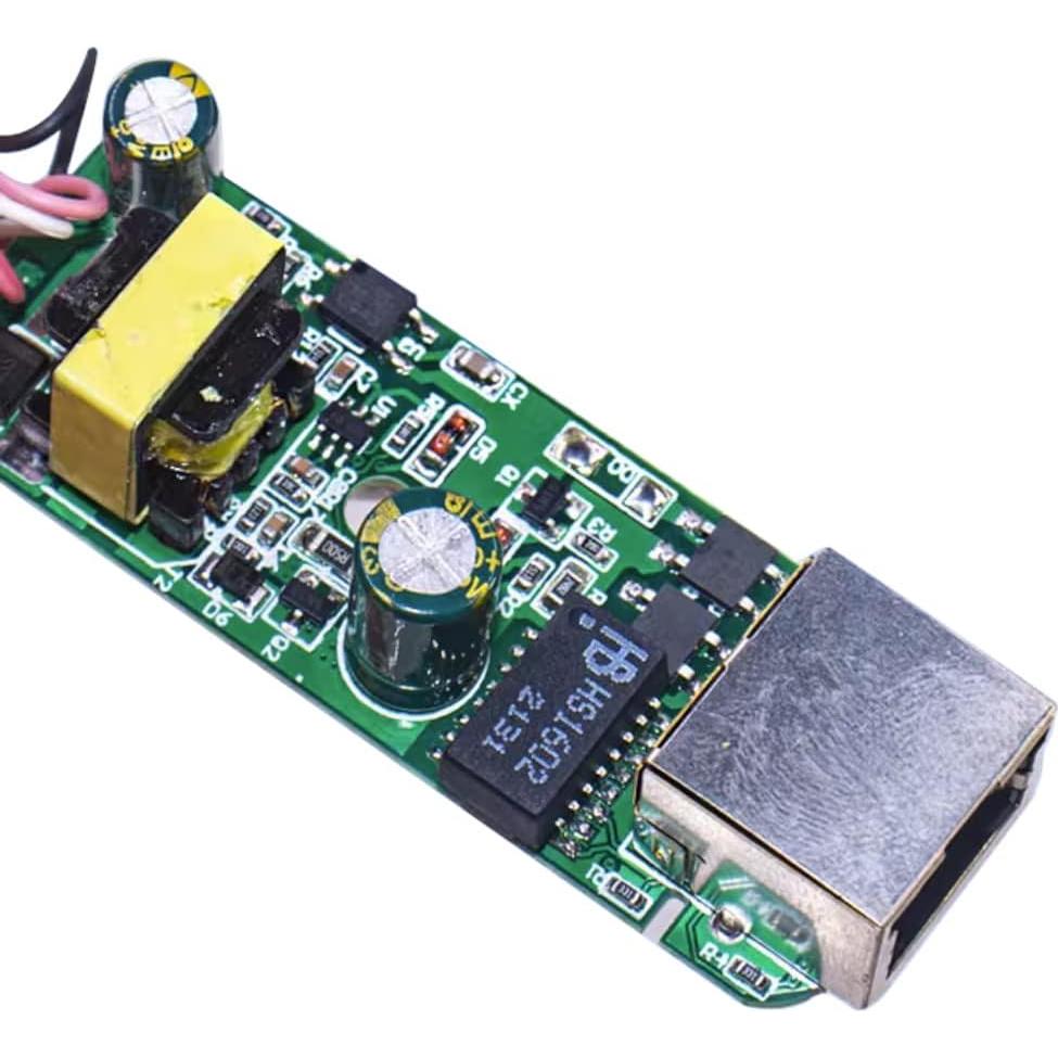 Adaptador PoE JacobsParts 5V 2.4A Micro-USB para Cámaras IP