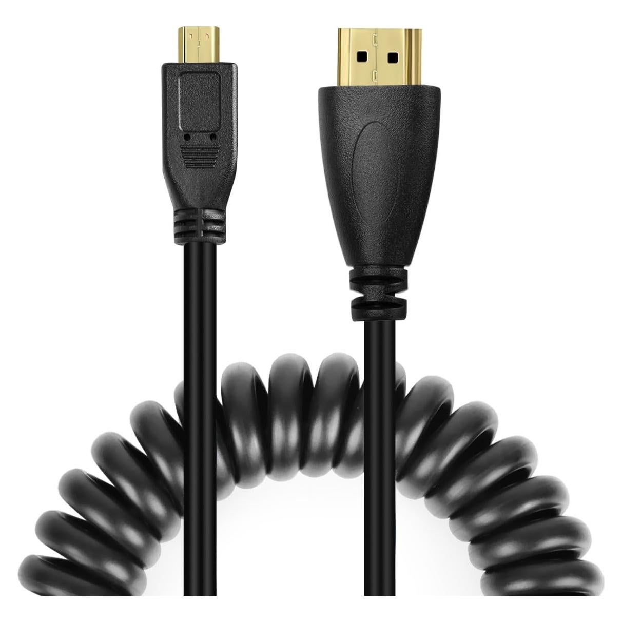 Cable Micro HDMI a HDMI UCEC 0.97m Retráctil 4K 1080P
