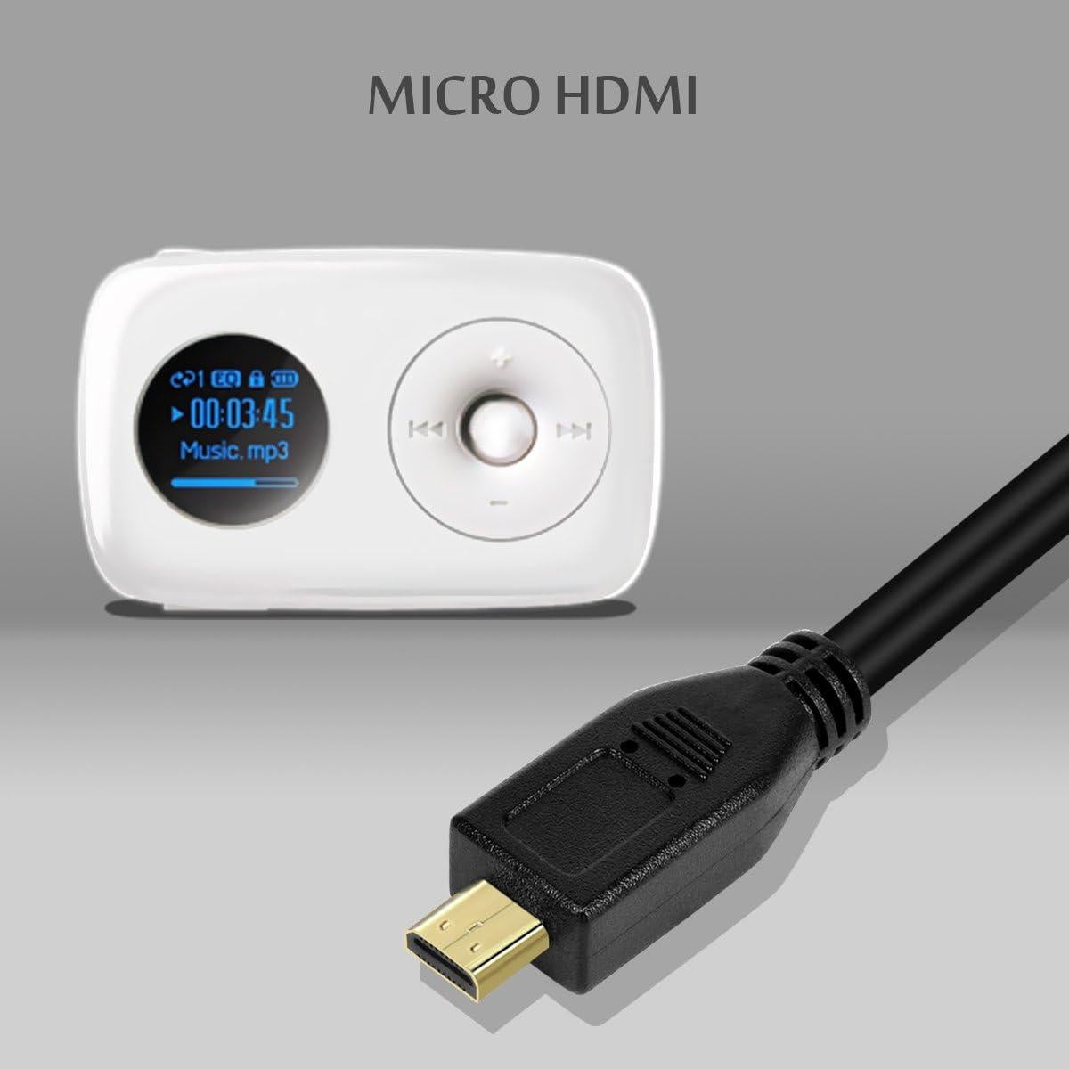Cable Micro HDMI a HDMI UCEC 0.97m Retráctil 4K 1080P