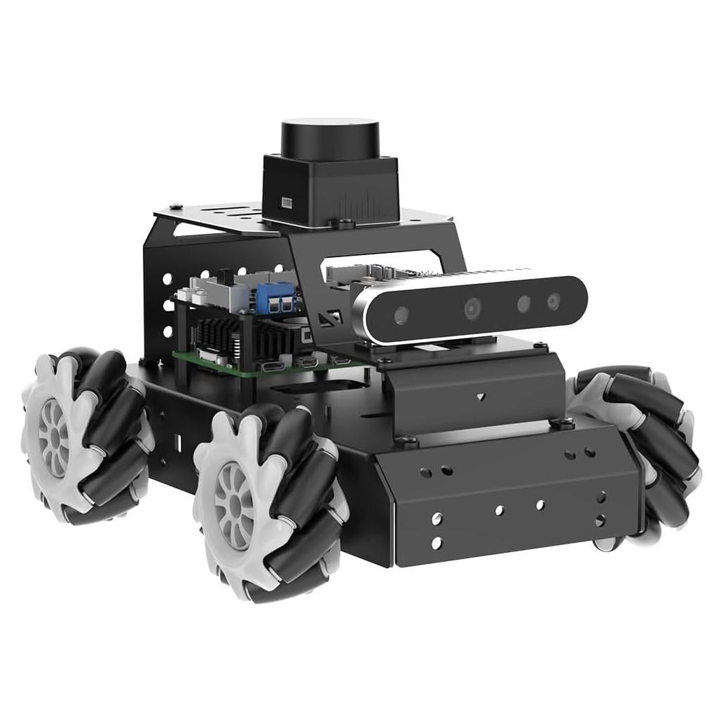 Coche Robot MentorPi M1 para Raspberry Pi 5 con Lidar y Cámara 3D